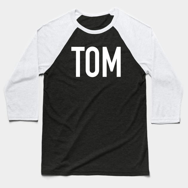 Tom Baseball T-Shirt by StickSicky